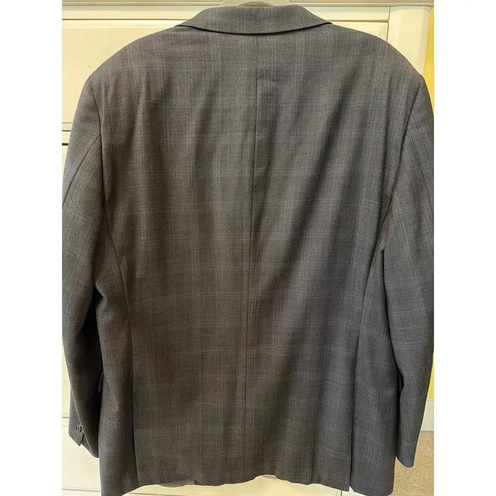 Hickey Freeman Men's Blazer 48 Long Old Money Luxury Corporate Office Sportcoat